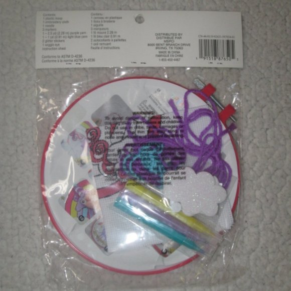 5/$20 Creatology Embroidery Kit "Magical Unicorn" - Picture 2 of 2